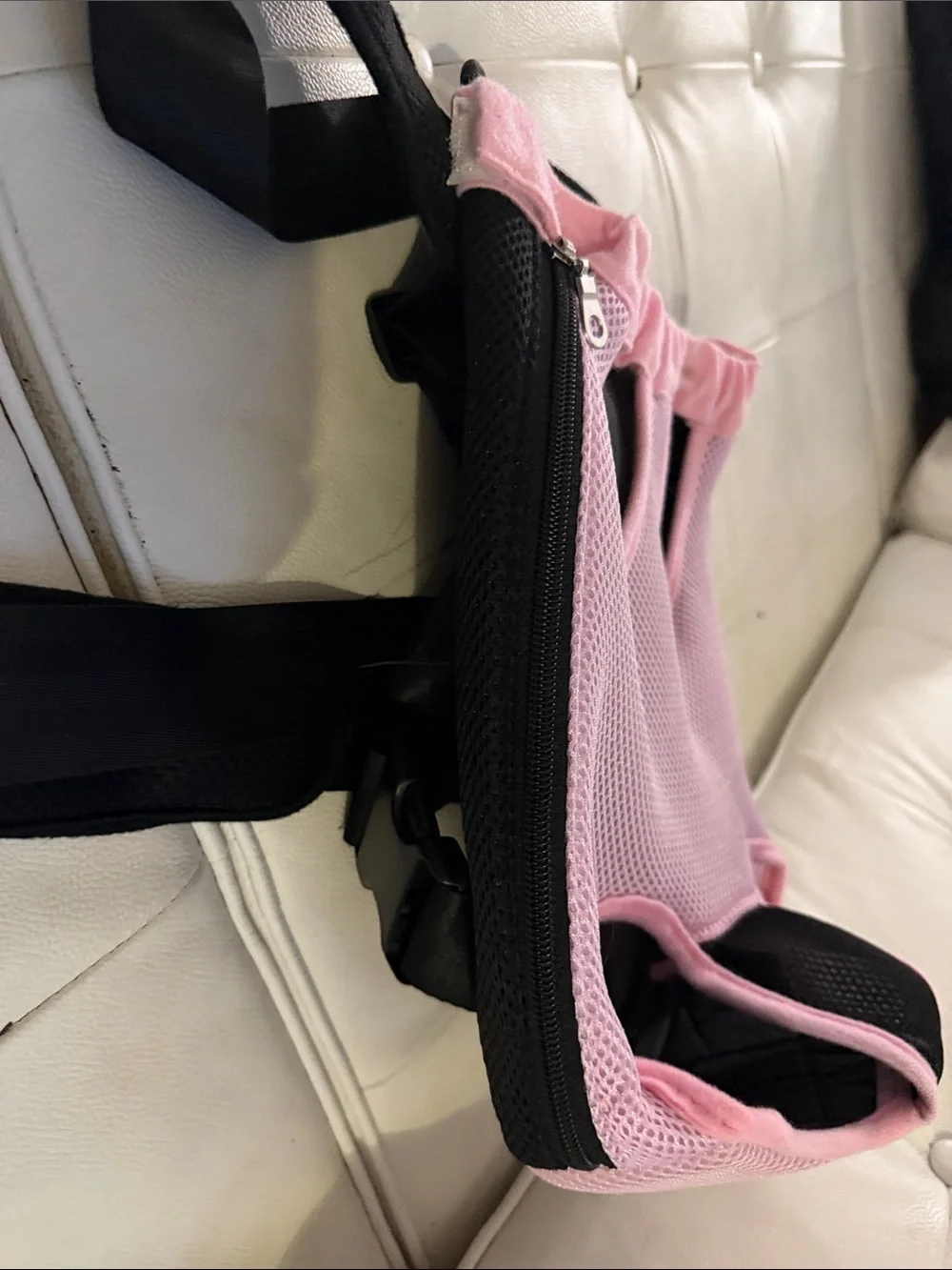 Pink Pawaboo dog carrier